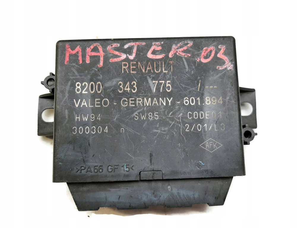 фото №1, Renault master модуль блок управления pdc 8200343775