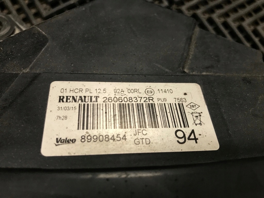 фото №3, Лампа ліва перед renault espace v 5 full led