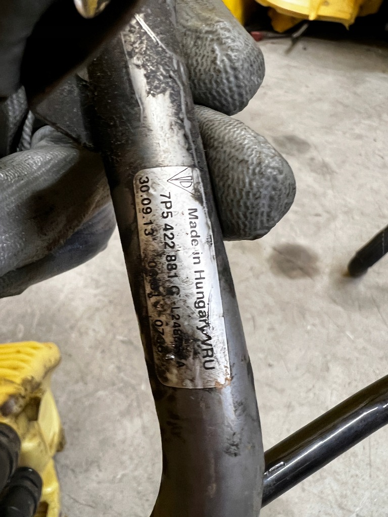 фото №6, Комплект бак усилителя провода porsche cayenne ii 7p5