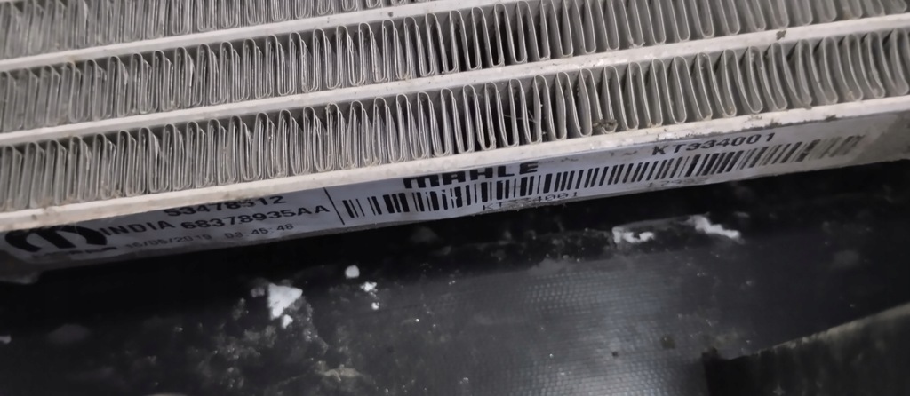 фото №9, Pas передній радіатор jeep compass ii 19r 2.0 crd mtj механічна коробка передач комплект