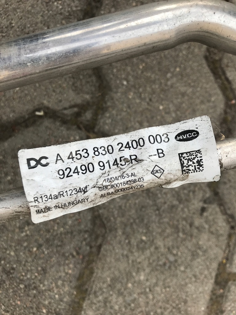 фото №3, Шланг кондиционера smart forfour 453 ii