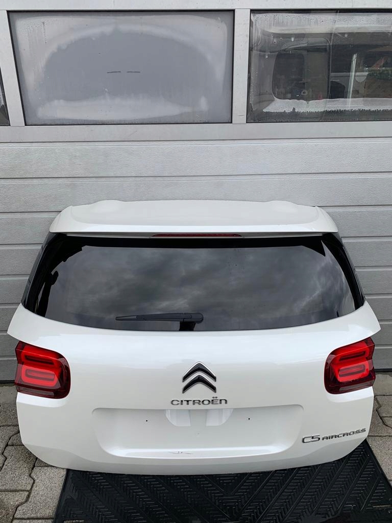 фото №1, Citroen c5 aircross крышка багажника багажника задняя перламутр
