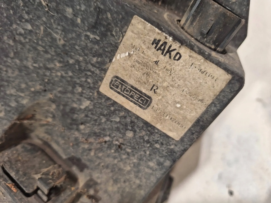 фото №7, Лампа передня права 45560748 fiat qubo fiorino 07-