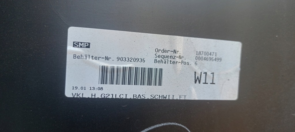 фото №8, Бампер задняя задний bmw iii 3 g21 kombi lci lift 21-24rok оригинал