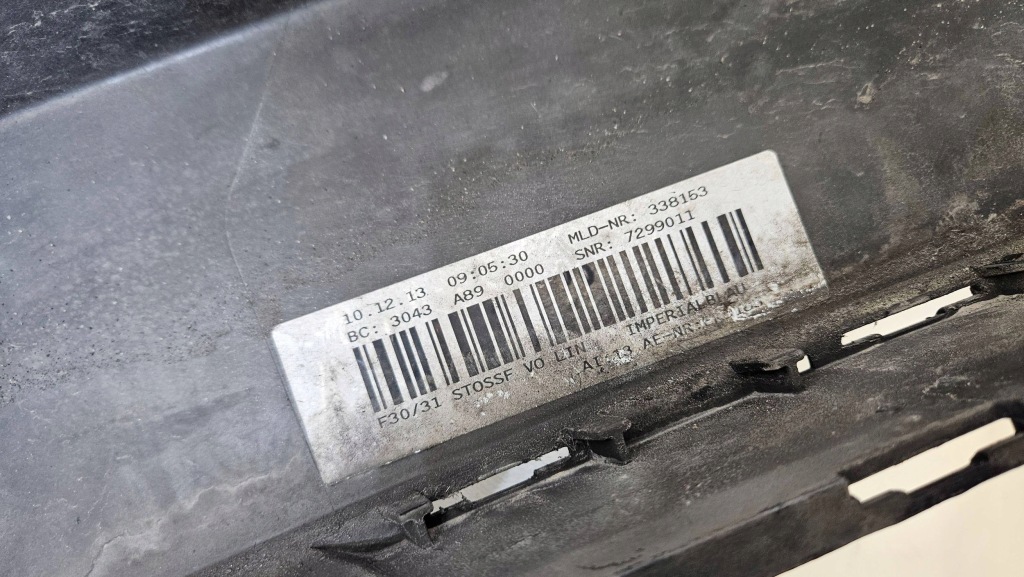 фото №16, Бампер перед передний bmw 3 f30 f31 sport line 7299011