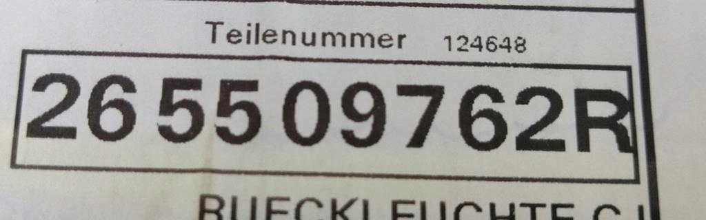 фото №4, Лампа задняя правая renault captur