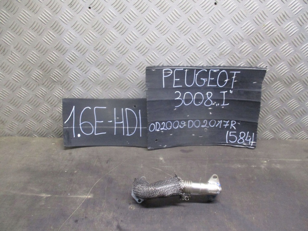 фото №7, Труба egr 9674950180 peugeot 3008 i 09-17r. 1.6ehdi