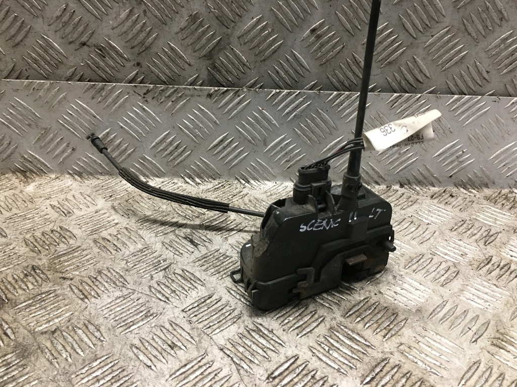 фото №3, Scenic ii замок левый задняя 4 pin