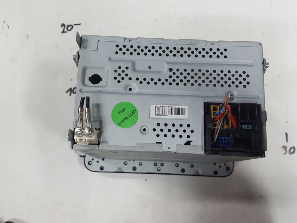 фото №3, Skoda fabia 2 ii 07-10r roomster радио cd радиопроигрыватель 5j0035161c