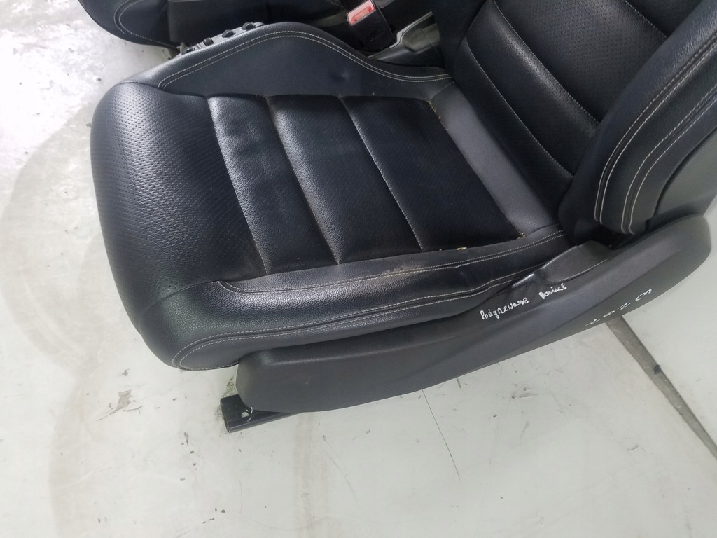 фото №8, Сидіння заднє сидіння шкіра mercedes-benz e-klasa coupe w207 з підігрівом
