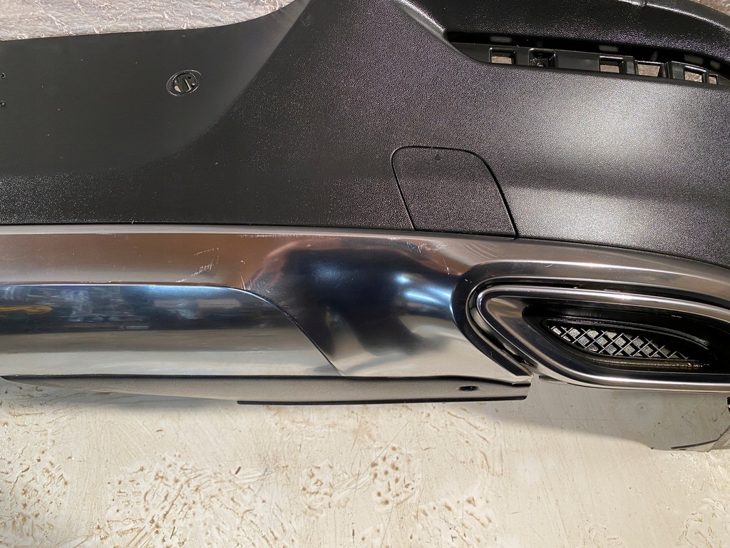 фото №9, Mercedes gle coupe w292 amg диффузор бампер задняя