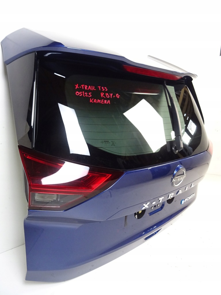 фото №6, X-trail iv t33 двигун 1.5 vc-t e-power 9560km кришка багажника багажника rby-g камера