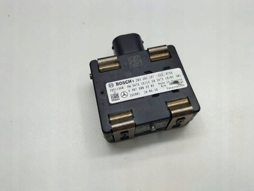 фото №1, Mercedes sprinter w907 радар датчик distronic a9079003303 0203302207