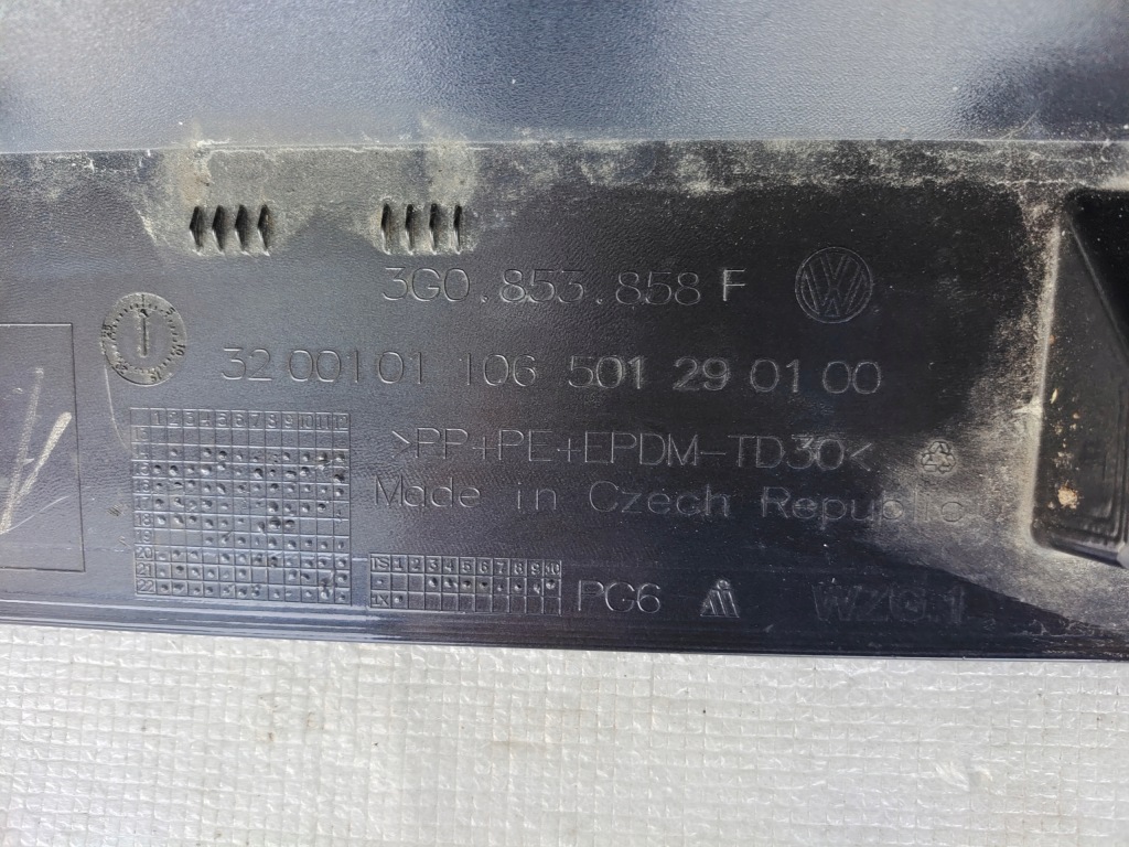 фото №7, Vw passat b8 молдинг порог правая 3g0853858f
