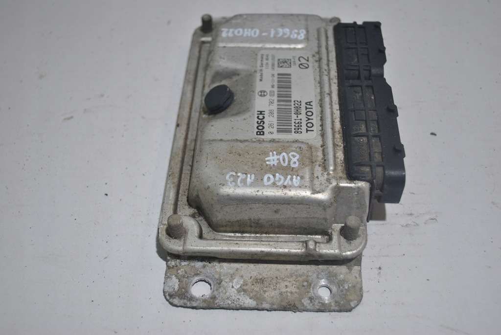 фото №7, Бортовой компьютер двигателя toyota aygo i 0261208702