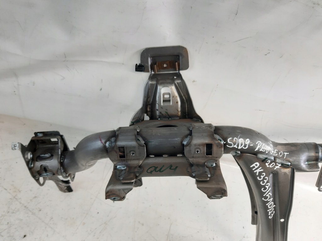 фото №5, Балка каркас консолі панелі приладової панелі peugeot 207