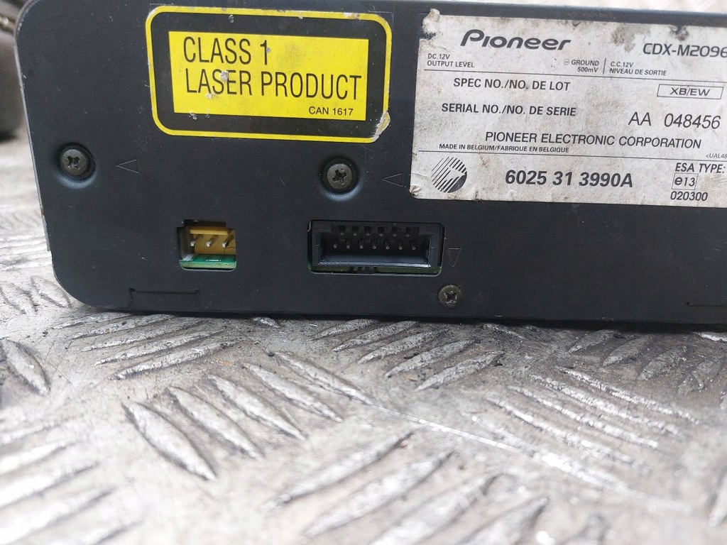 фото №7, Чейнджер дисков pioneer renault espace iii 6025313990a