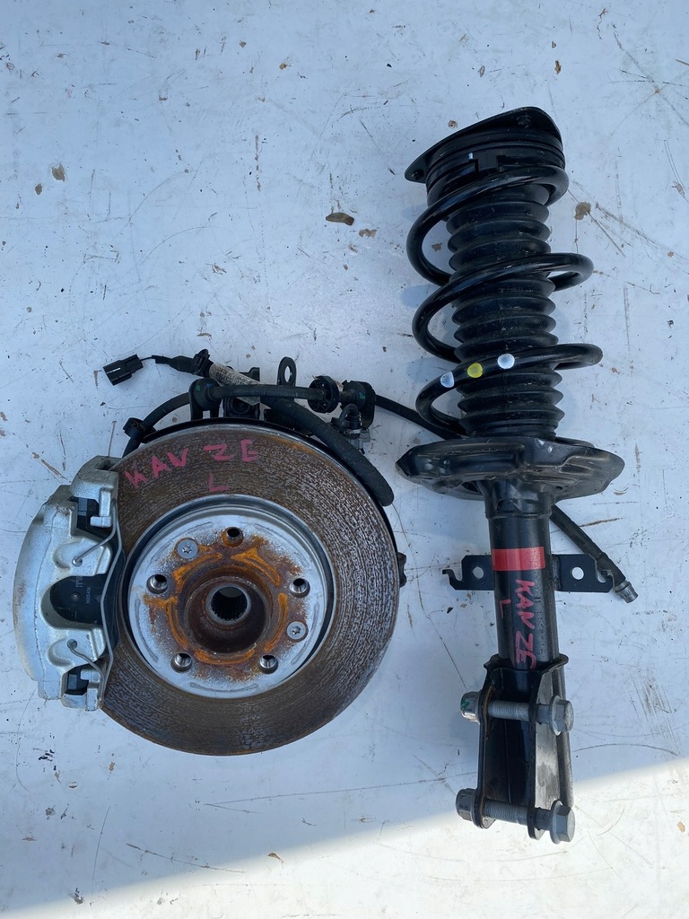 фото №8, Renault kangoo iii iv z.e. e-tech ліва поворотний кулак ступиця амортизатор важіль