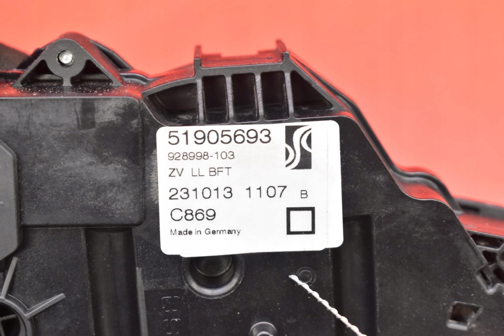 фото №8, Замок двері правий перед передній eu 51905693 fiat grande punto evo 3d 09-12