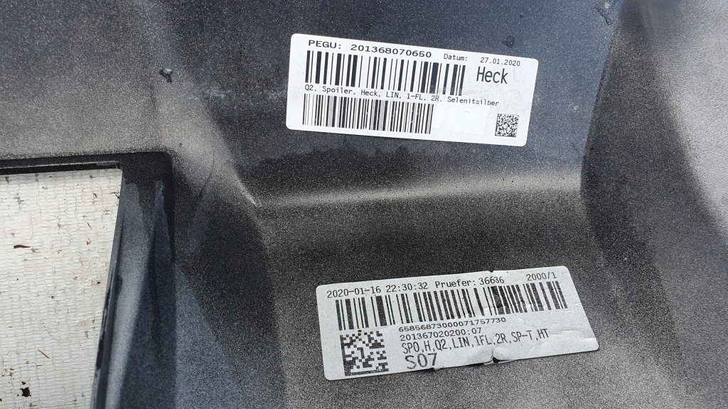 фото №11, Audi q2 16- бампер задняя pdc оригинал