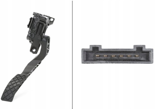 фото №1, Hella педаль газа 6pv 008 376-701