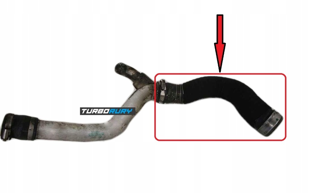 Шланг труба патрубок turbo інтеркулер audi q7 4.2 tdi 7l8145967a Зі Шроту