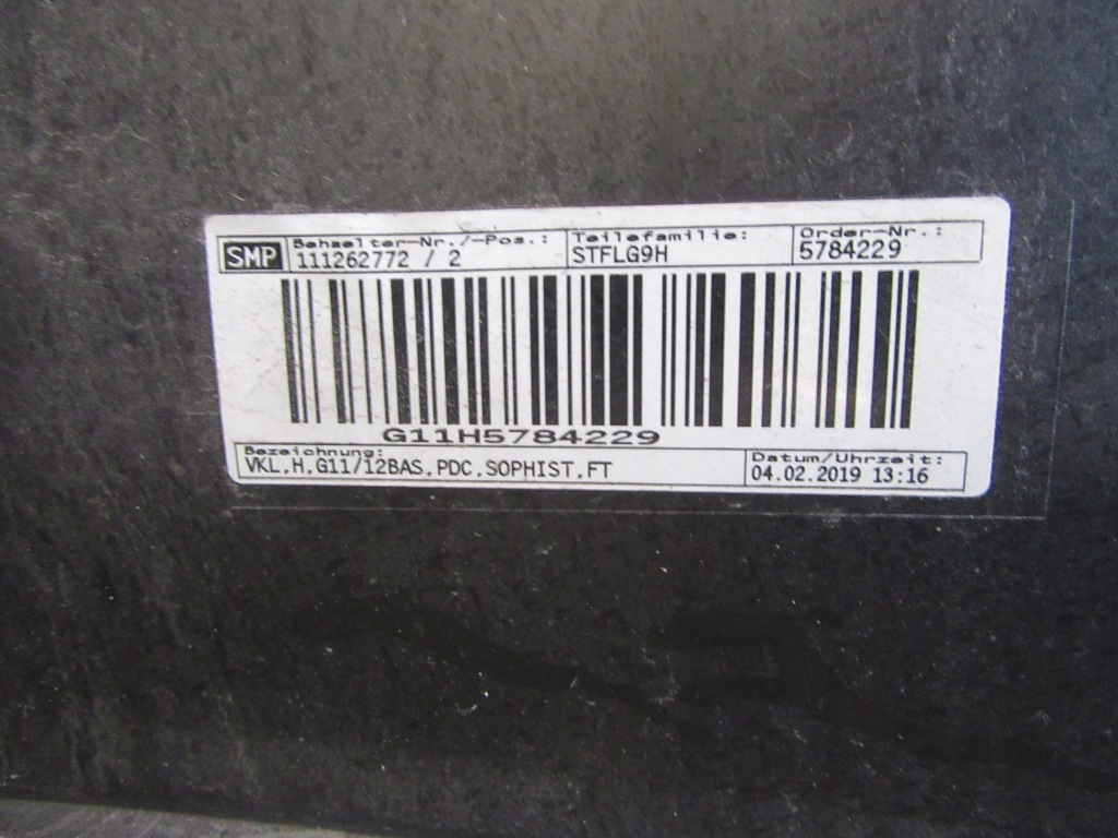 фото №14, Бампер задняя задний bmw 7 g11 g12 a90 sophisto-grau 2015-2019r. przedlift