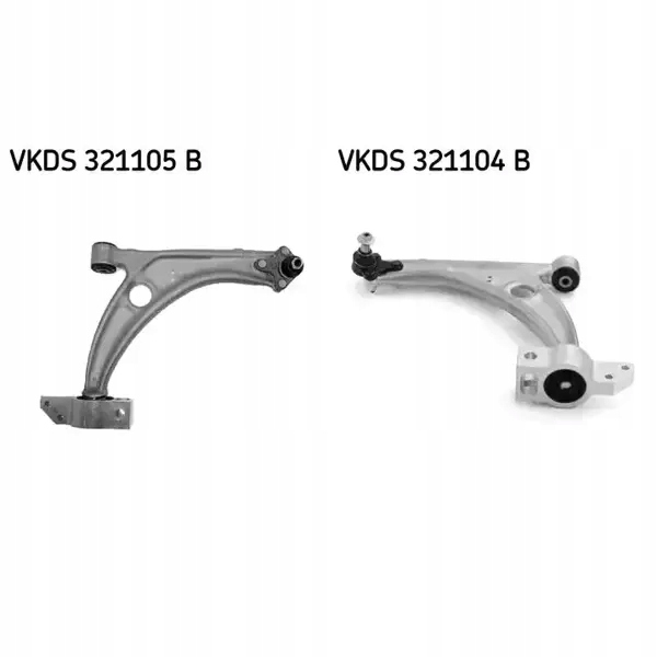 фото №1, 2x рычаги skf перед l+p do seat, vw alhambra ii, passat b6, passat b6