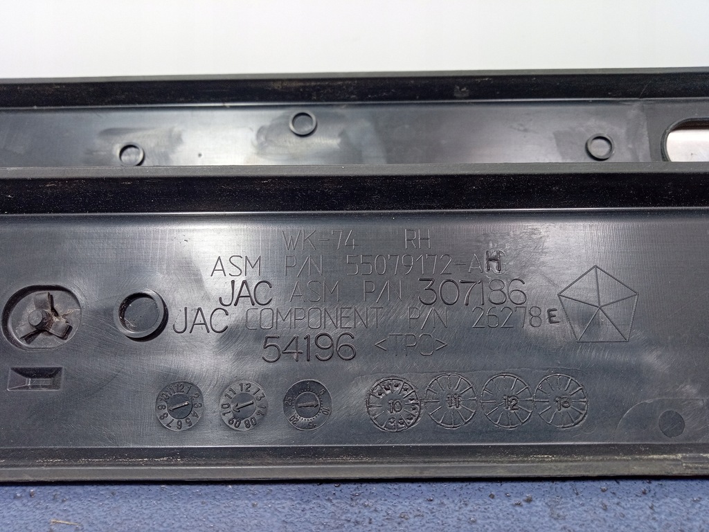 фото №4, Grand cherokee wk2 рейлинги 55079173ah