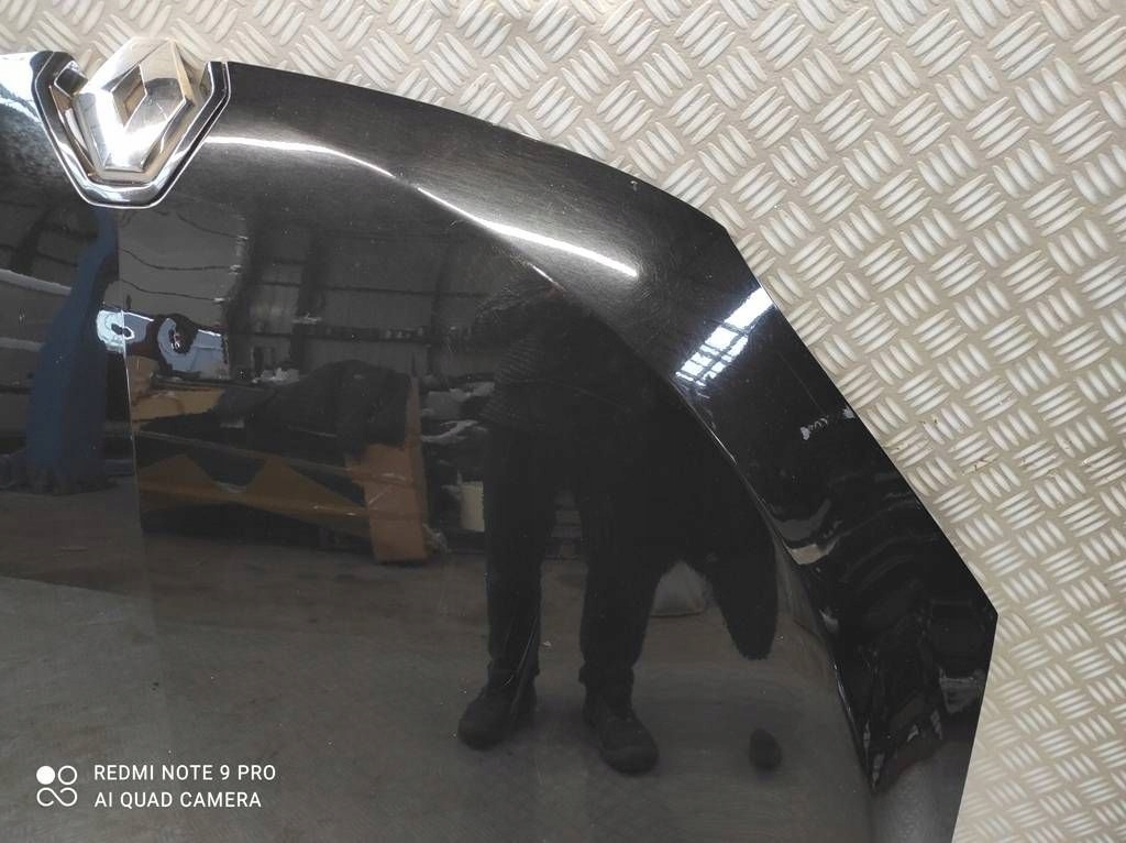 Renault megane 3 рестайлинг  капот передняя крышка двигателя цвет чёрный tegne с Разборки