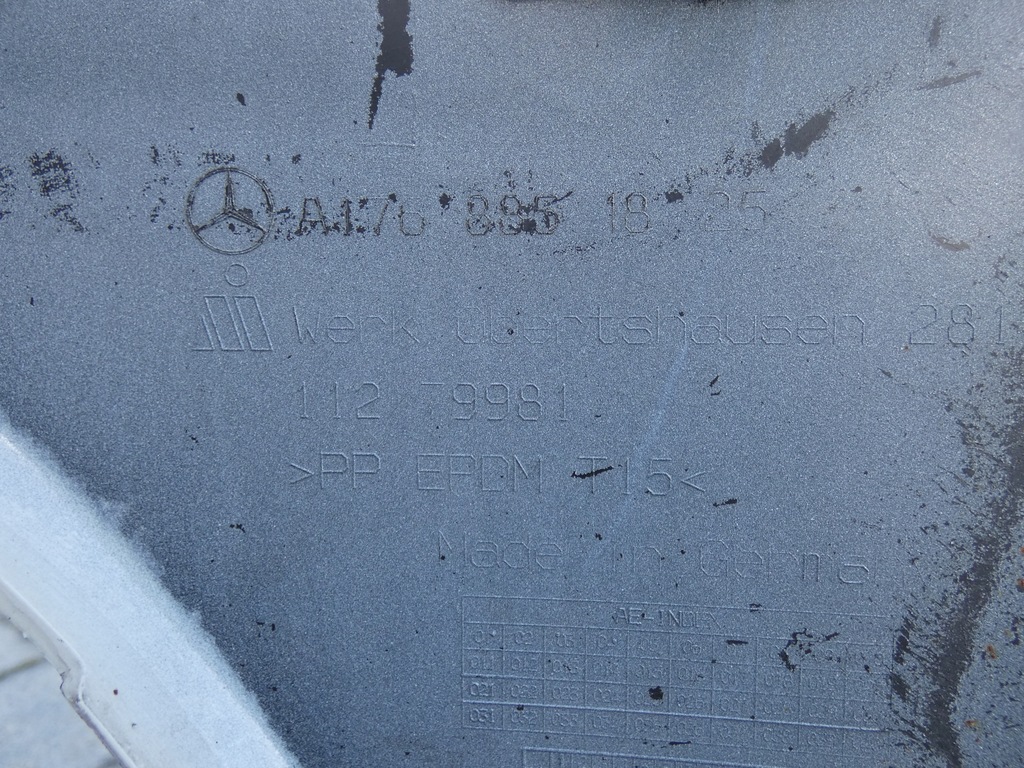 фото №15, Бампер решітка радіатора mercedes a-klasa w176 przed lift amg