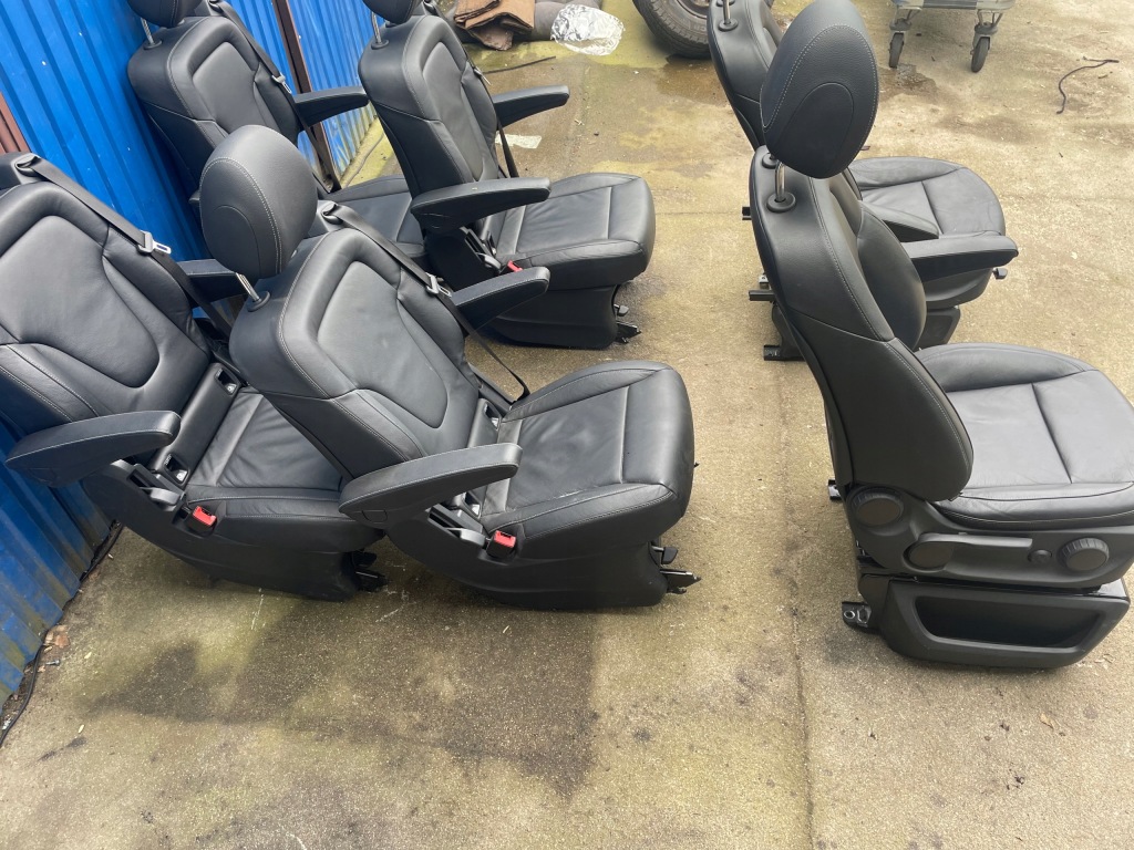 Mercedes v klasa w447 сиденья кожаный обшивки накладки пол комплект в Украине