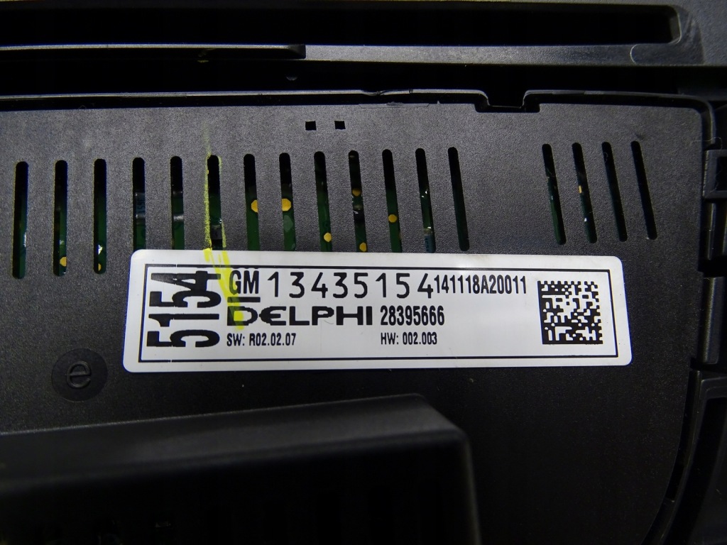 Панель обдув кондиционера кондиционер 13406665 13435154 opel astra iv j с Разборки