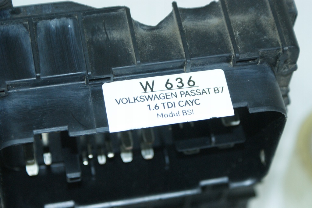 фото №13, Набор стартовый счетчик бортовой компьютер замок зажигания 1.6tdi volkswagen passat b7 cayc