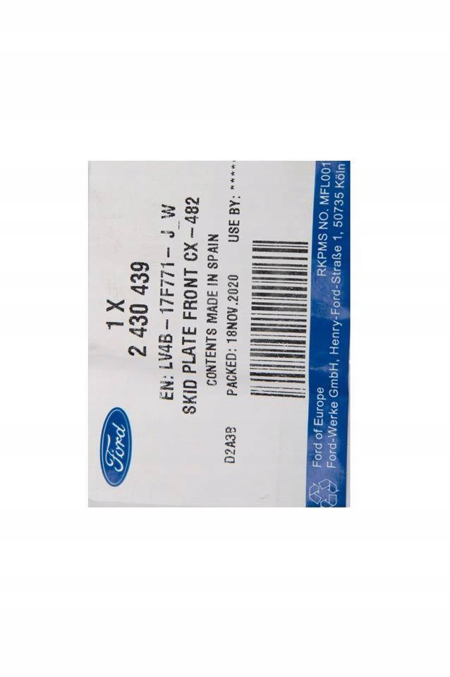 фото №12, Молдинг бампера передній kuga escape 20- _ 2566499 _ lv4b-17f771-jb5bqh