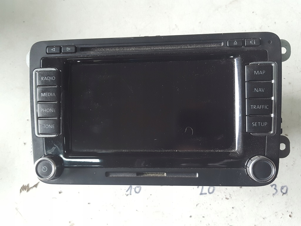 фото №1, Vw eos 06-10r passat touran golf навигация радио