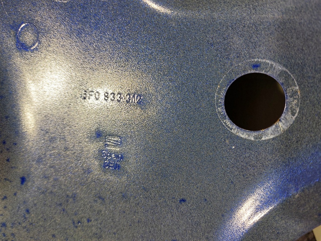 фото №12, Дверь правое задние задняя seat ibiza v 6f 6f0 eu