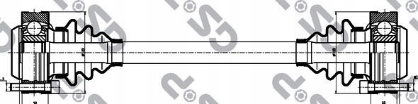 фото №3, Gsp 205001 wał привідний