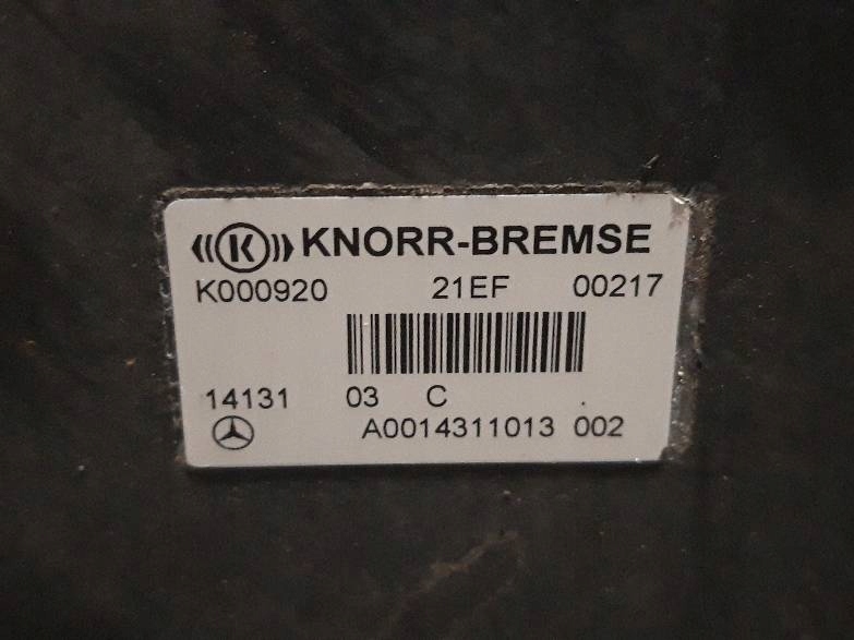 фото №3, Клапан ebs mercedes actros mp4 a0014311013
