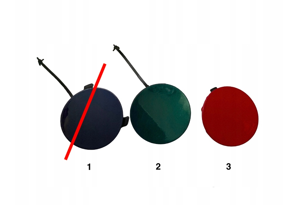 фото №1, Заглушка фаркоп перед v97fb17a989aaw ford puma