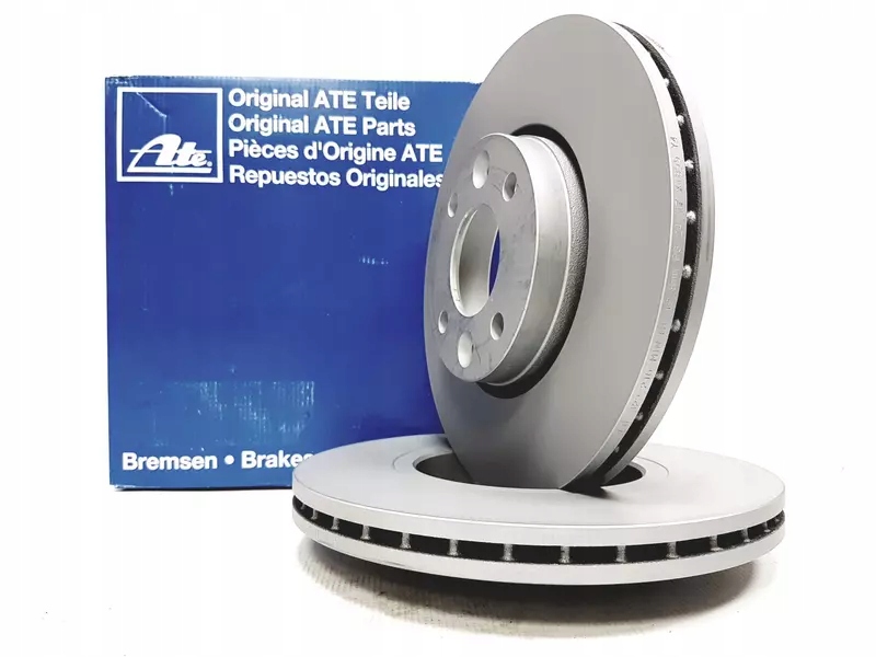 фото №3, Тормозные диски + ate тормозные колодки перед renault clio iii modus