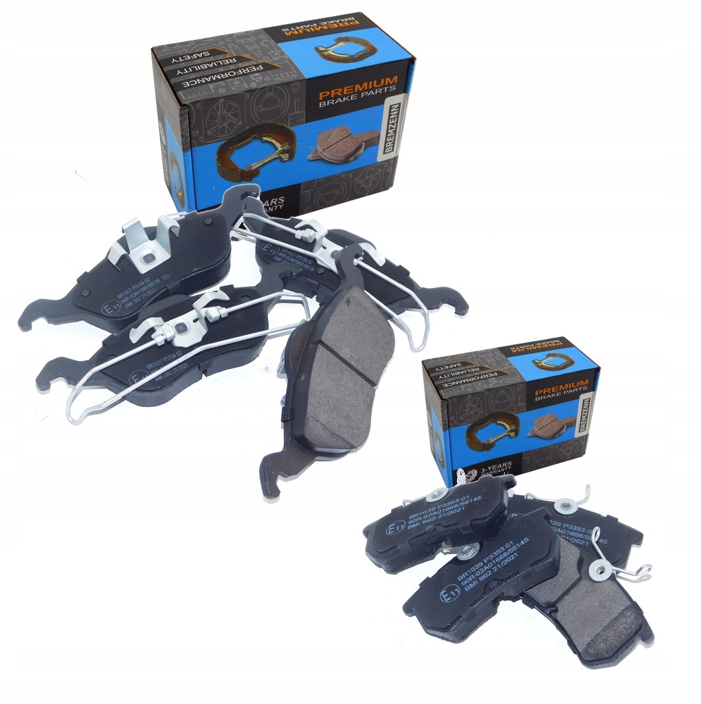 фото №1, Гальмівні колодки перед + задня ford focus i mk1 1998 - 2004