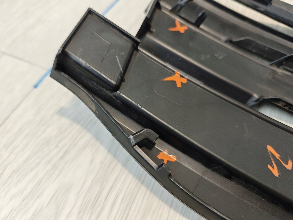 фото №7, Vw golf viii 8 5h0 решётка бампера левый перед pdc 5h0853665j