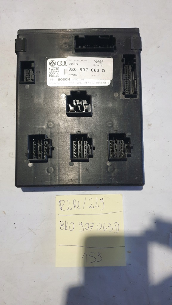 фото №1, Модуль комфорта audi a4 b8 8k0907063d