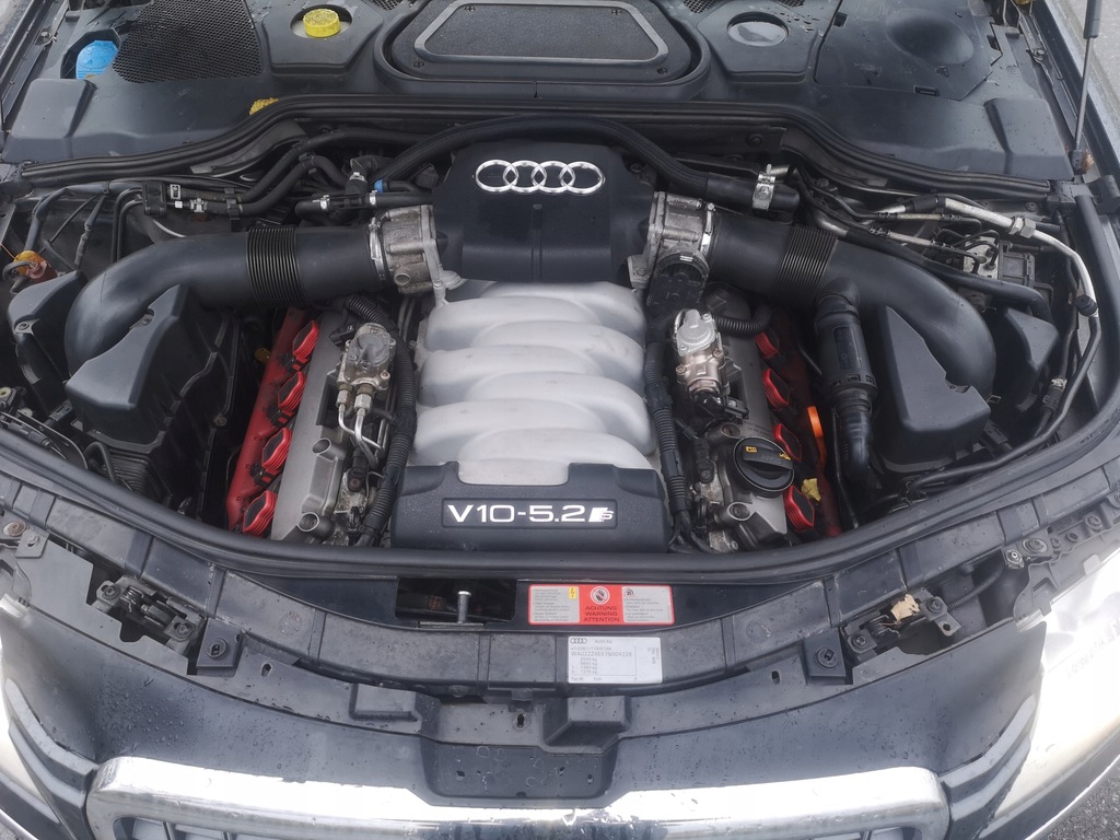 фото №1, Двигун блок двигуна audi s8 d3 5.2 fsi v10 bsm