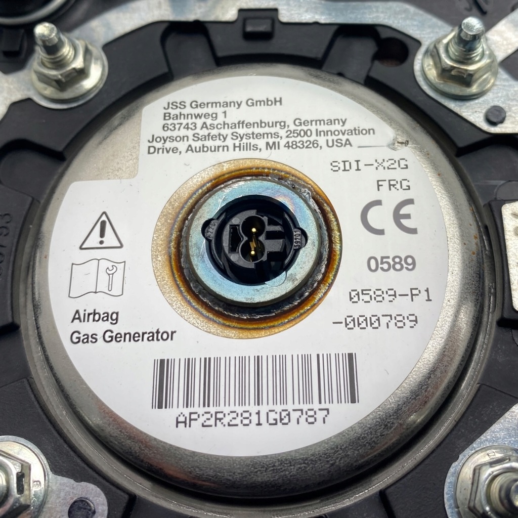 фото №12, Подушка повітряна водія подушка безпеки dacia duster iii bigster 985100254r