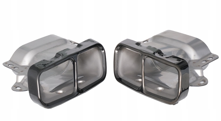 фото №10, Дифузор накладка mercedes glc x253 чорний блиск