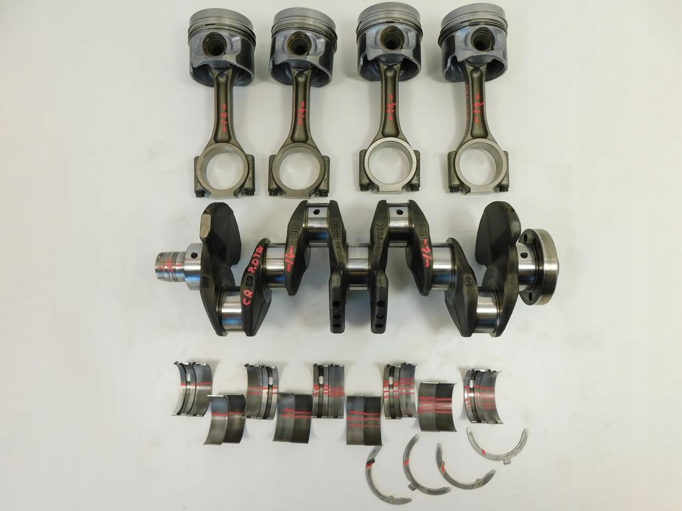 Wał колінчастий поршень шатун 2.0 tdi vw sharan 2 passat b8 audi a4 b9 octavia Київ