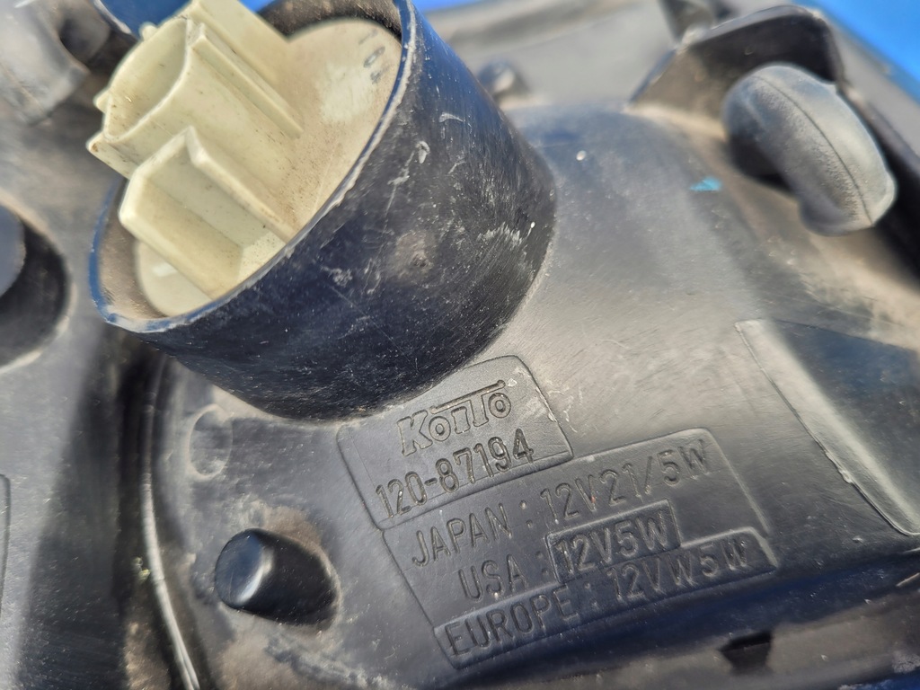 фото №9, Mitsubishi pajero sport 96-99 2996-1999 поворотник левый перед 120-87194