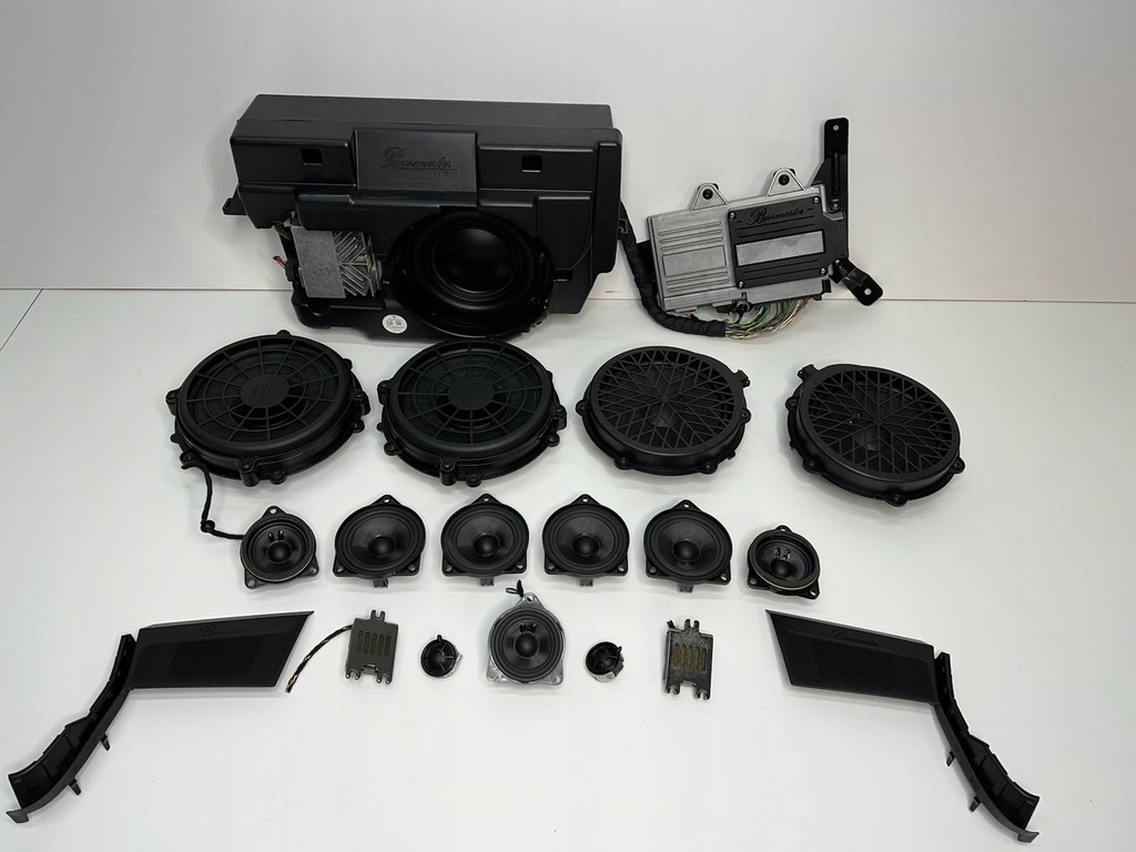 фото №1, Аудиосистема burmester porsche macan 95b high-end surround sound система